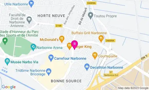 Localisation Restaurant  La Source