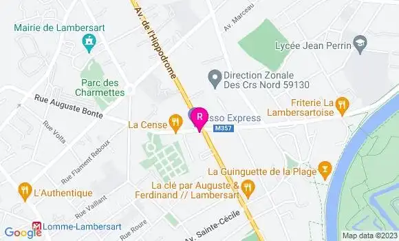 Localisation Restaurant  L