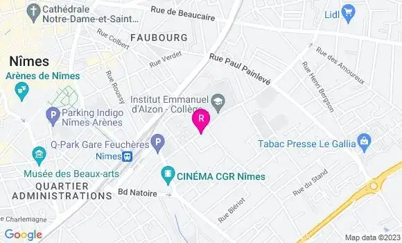 Localisation Restaurant  Chez Tom
