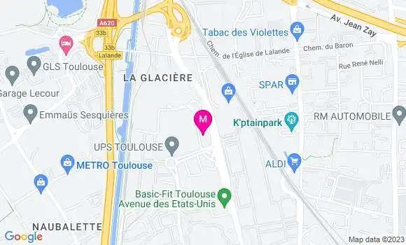 Localisation Restaurant Hôtel  La Palmeraie