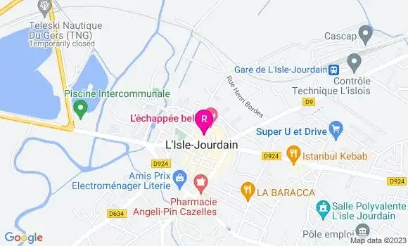 Localisation Restaurant Bar L