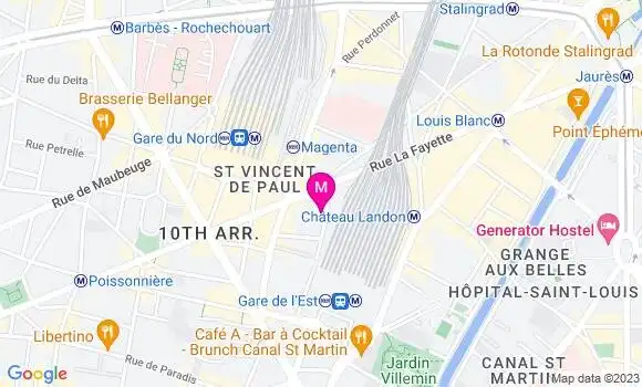 Localisation Restaurant  Nadjma