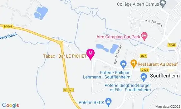 Localisation Restaurant Bar Tabac Bar le Pichet