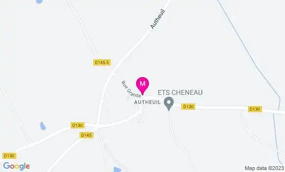 Localisation Restaurant  Le Relais de Montigny