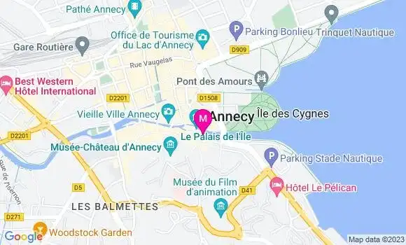 Localisation Restaurant  La Cour 24