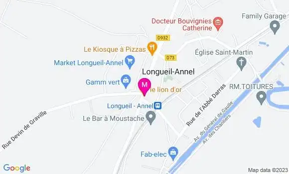 Localisation Restaurant  Le Lion d