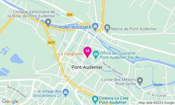 Localisation Restaurant  La Gargouille