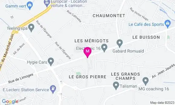 Localisation Restaurant  La Margelle