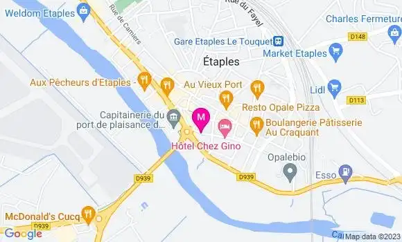 Localisation Le Bistrot Gourmand