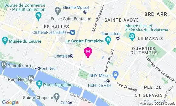 Localisation Restaurant Japonais Tokyo Beaubourg
