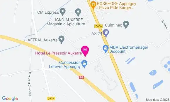 Localisation Restaurant Hôtel Le Pressoir