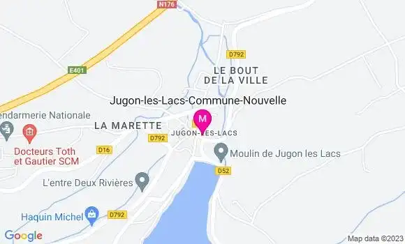 Localisation Auberge de l