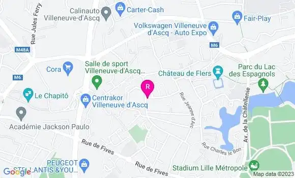 Localisation Café Au Bas Jardin