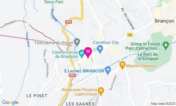 Localisation Restaurant  La Cantine Mosaïque