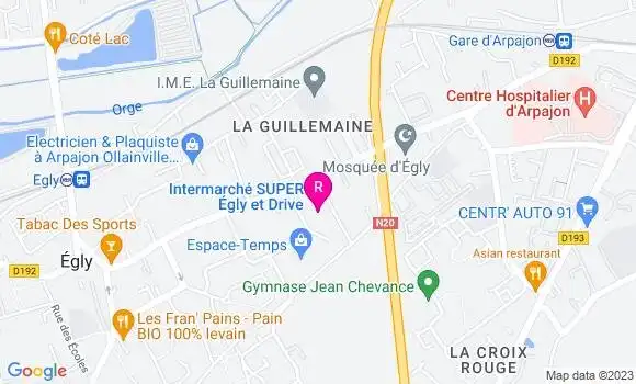 Localisation Restaurant  Boulangerie le Fournil d