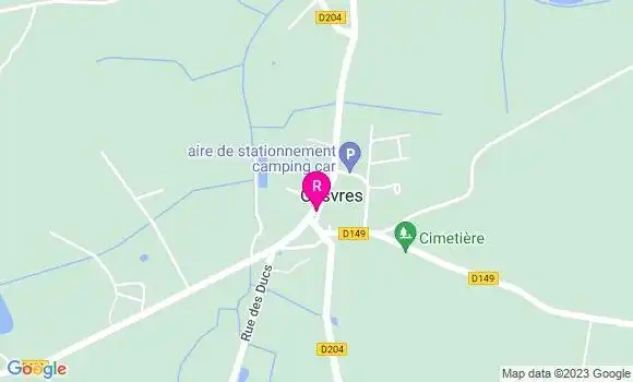 Localisation Restaurant  Crêperie des Lys