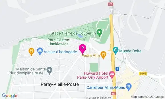 Localisation Restaurant  La Clef des Champs