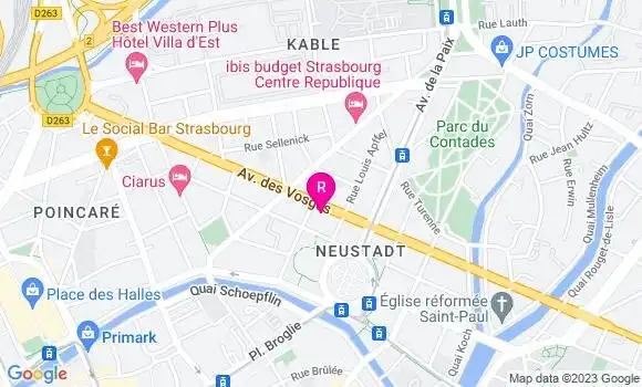 Localisation Restaurant  L