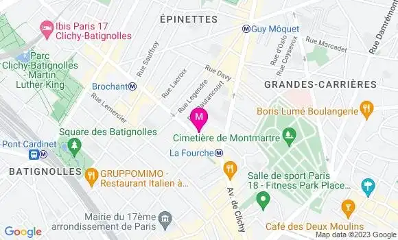 Localisation Restaurant  Le Nova