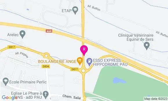 Localisation Restaurant  Les Platanes