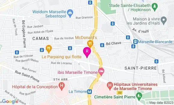 Localisation Restaurant  L