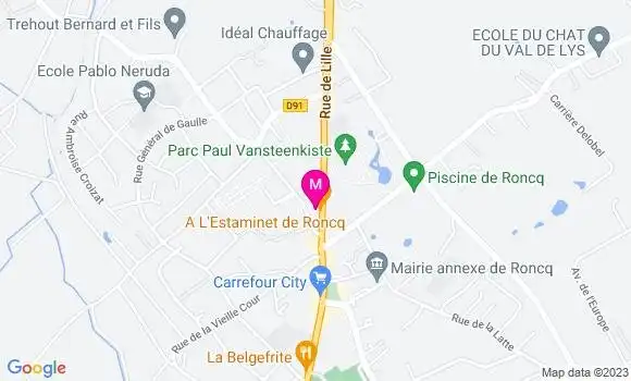 Localisation Restaurant  A l