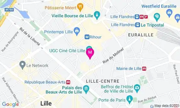 Localisation Restaurant  Planète 57
