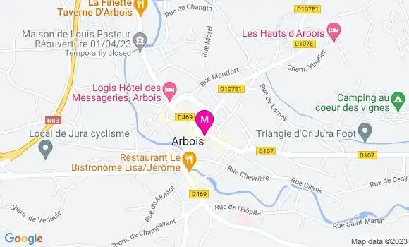 Localisation Aux Docks Brasserie
