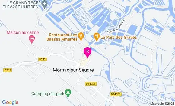 Localisation Café des Arts