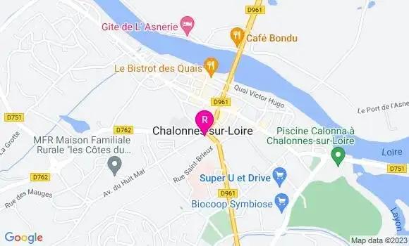 Localisation Crêperie Au Gré du Vent