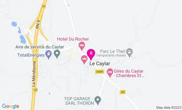 Localisation Restaurant  O