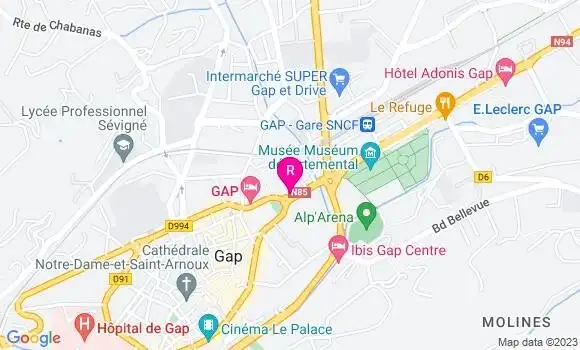 Localisation Restaurant  La Diligence