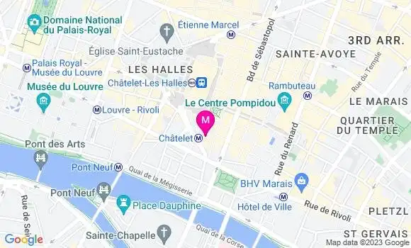 Localisation Restaurant Bar Le Beho