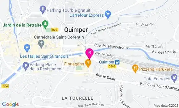 Localisation Restaurant  Le Komo