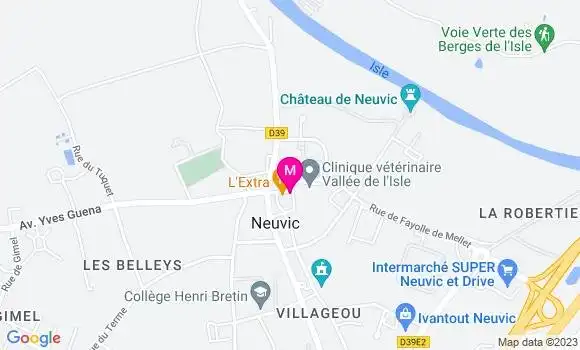 Localisation Restaurant  La Pomme Dorée