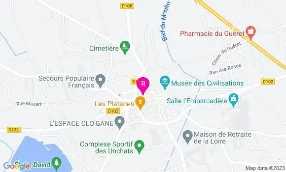 Localisation Restaurant Bar Le Bibo