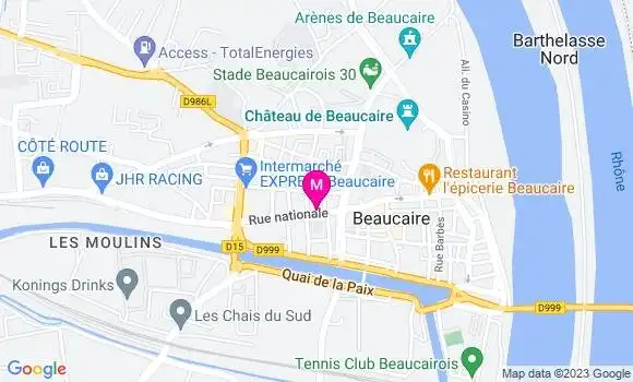 Localisation Restaurant  Le Dream