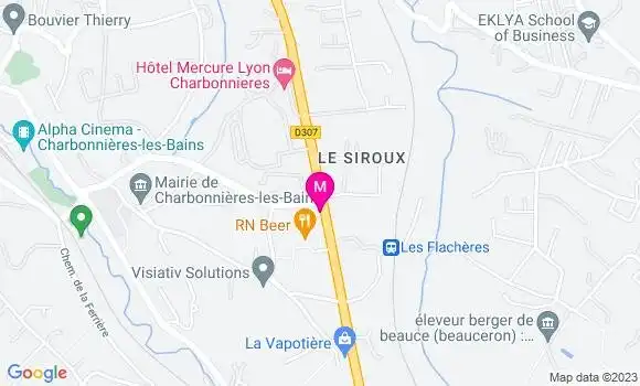 Localisation Restaurant  Côté Couleurs