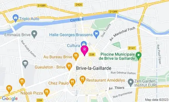 Localisation Restaurant Bar La Civette