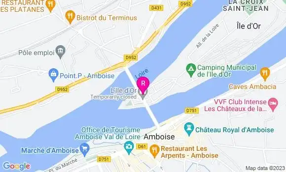 Localisation Restaurant  La Salamandre