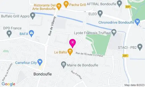 Localisation Restaurant  L