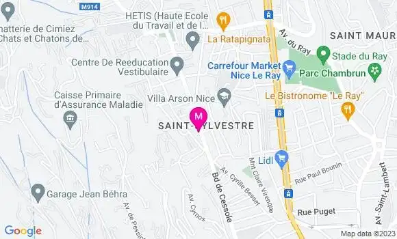Localisation Restaurant  Le Fonetic