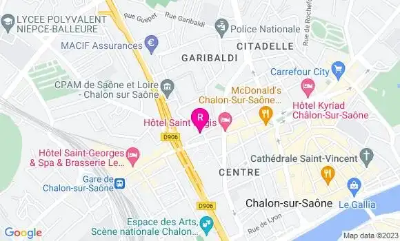 Localisation Restaurant  L