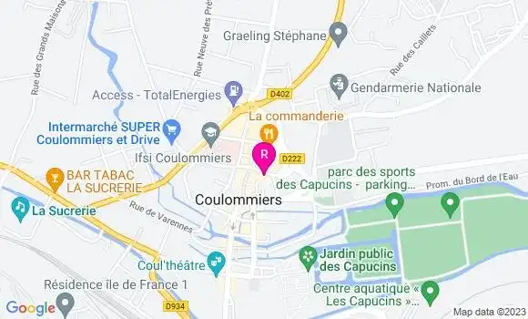 Localisation La Brasserie du Marché