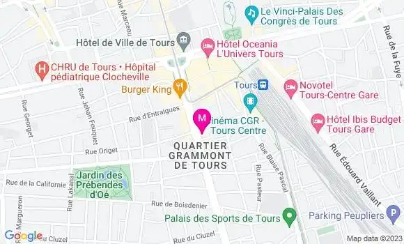 Localisation Restaurant  Au Martin Bleu