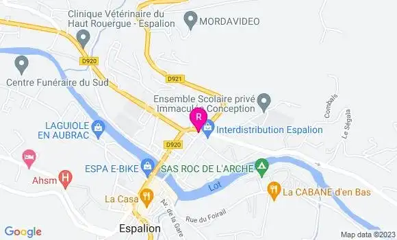 Localisation Restaurant  Le Flore