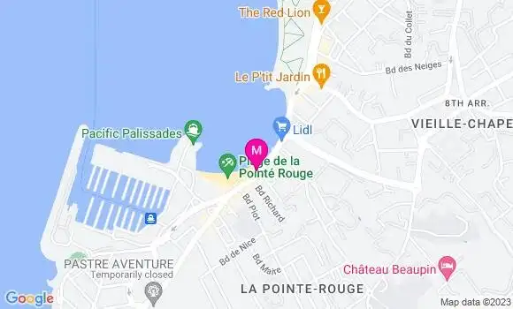 Localisation Restaurant  L
