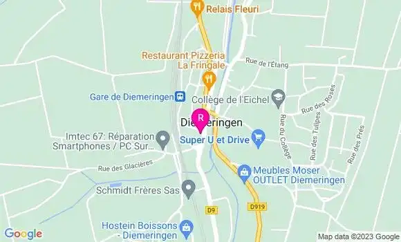 Localisation Restaurant  Au Bon Laboureur