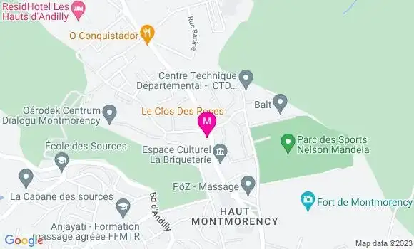 Localisation Restaurant Bar Le Clos des Roses