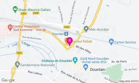 Localisation Restaurant  La Fleur de Sel